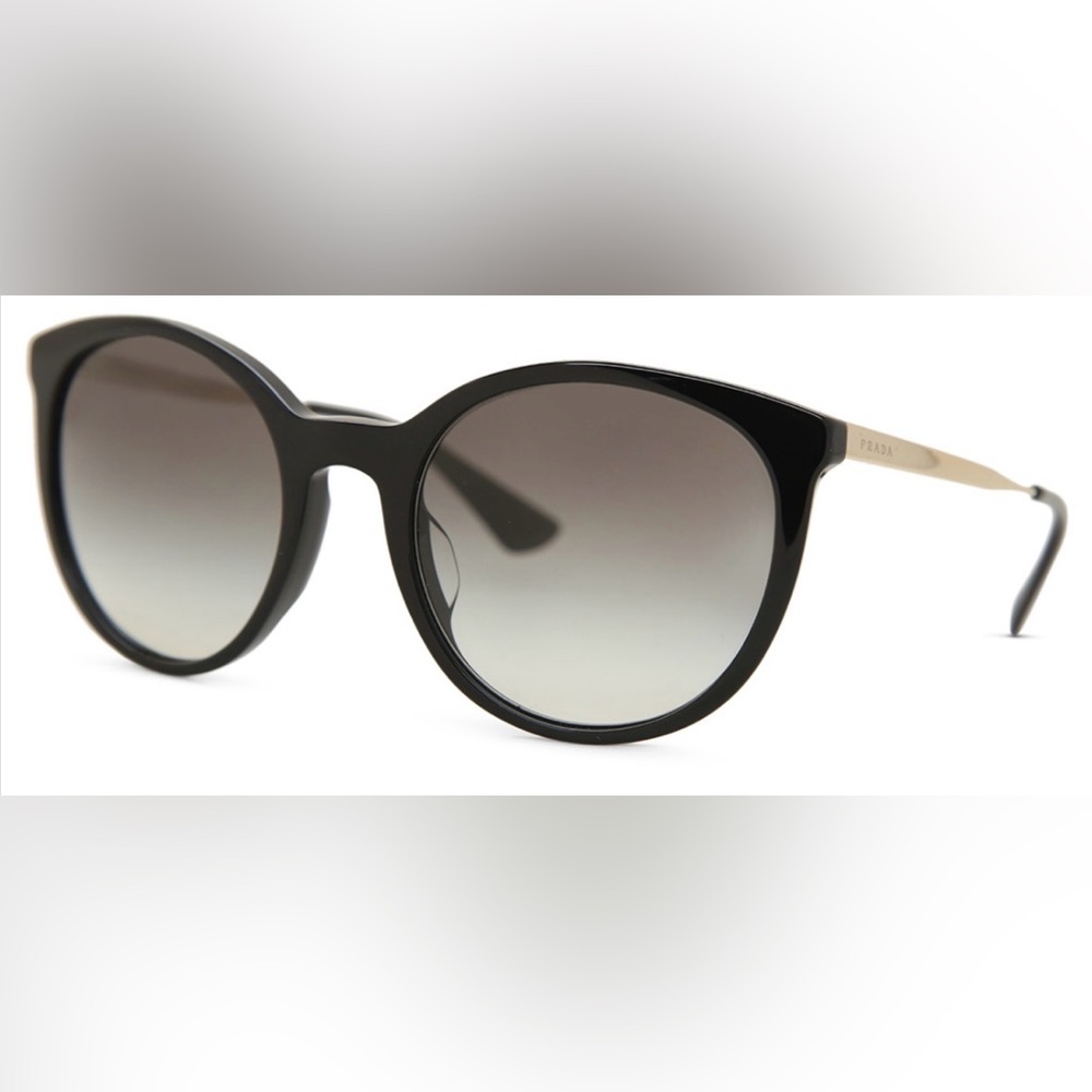 Prada SPR 17S cinema black Chic Black Gradient Sunglasses 53-21-140mm sunnies